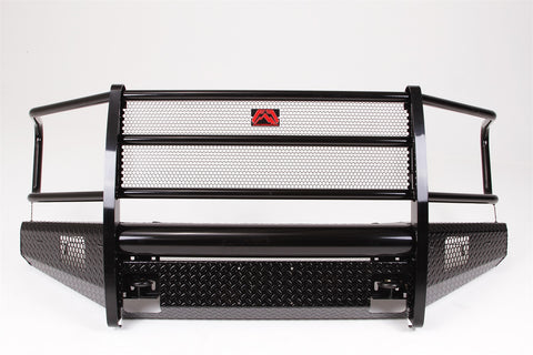Fab Fours Black Steel Front Bumper