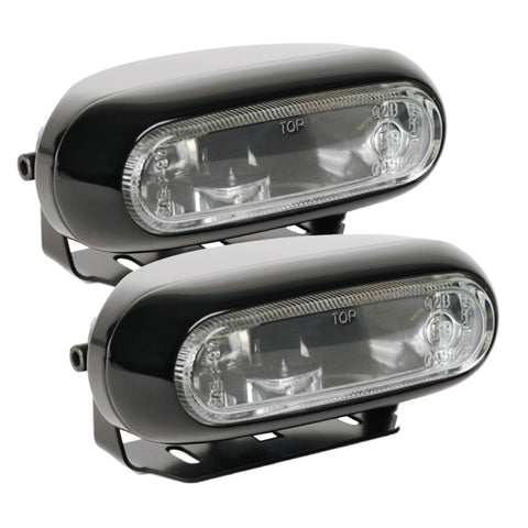 Hella Optilux® Model 1200 Black Rectangular Fog Lamp Kit