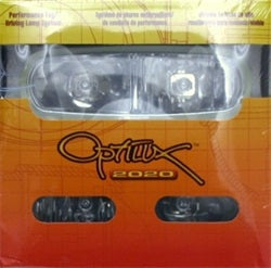 Hella Optilux® Model 2020 Black Dual Beam Fog/Driving Lamp Kit