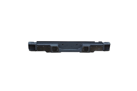 Iron Cross Automotive Hardline Rear Bumper; Matte Black;