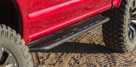 Go Rhino Dominator D6 Side Steps for 2019+Chevy/GMC 1500 Crew Cab; Textured Black