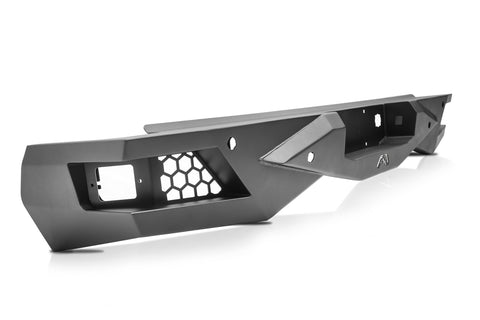 Fab Fours Vengeance Rear Bumper; w/BSM Mount;