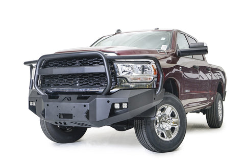Fab Fours Premium Winch Front Bumper; w/Full Guard;