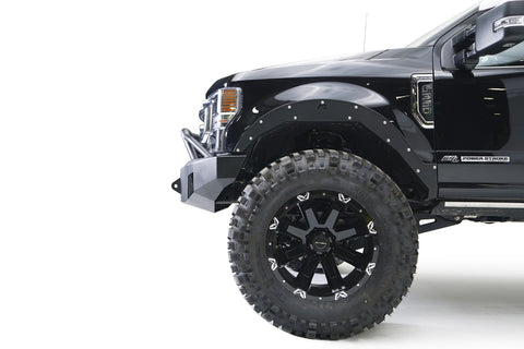 Fab Fours Premium Winch Front Bumper; w/Pre-Runner Guard;