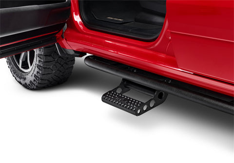 N-Fab RKR Step Sys-Cab Len (2 Stp Mnts/2 Stps)-19-21 (New Body) Ram 1500 Crew-TXBlk