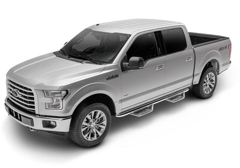 N-Fab Podium SS-Cab Len (2 Steps)-15-21 F150 SuperCrew/17-21 F250/350 Crew-SS