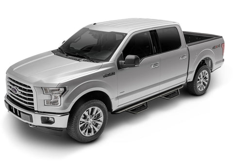 N-Fab Podium LG-Cab Len (2 Steps)-05-21 Tacoma Double-TX Blk