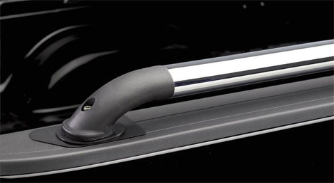 Putco Pop Up Nylon Oval Lockers Side Bed Rail; Stainless Steel; Pair;