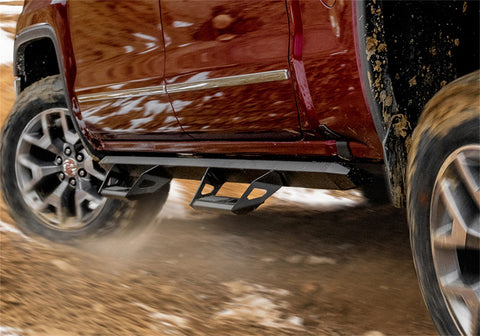 N-Fab Predator Pro-Cab Len (2 Steps)-15-21 F150 SuperCrew-TX Blk