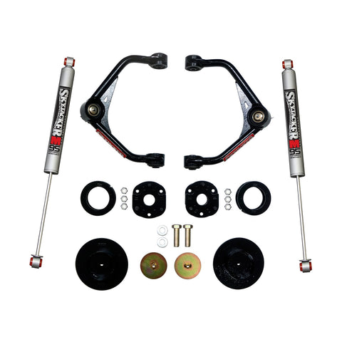 Skyjacker 3 Inch Upper Control Arm Lift Kit With Monotube M9500 Rear Shocks