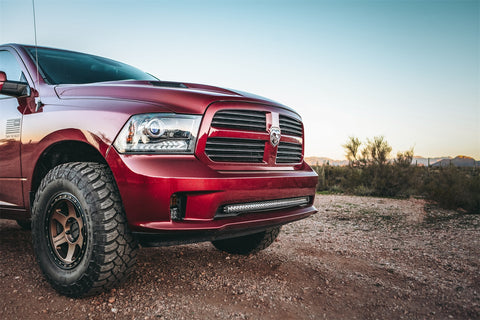 Rigid Industries RIGID 2013-2018 Dodge RAM 1500 Bumper Mount Fits 30 Inch SR-Series LED Light Bar