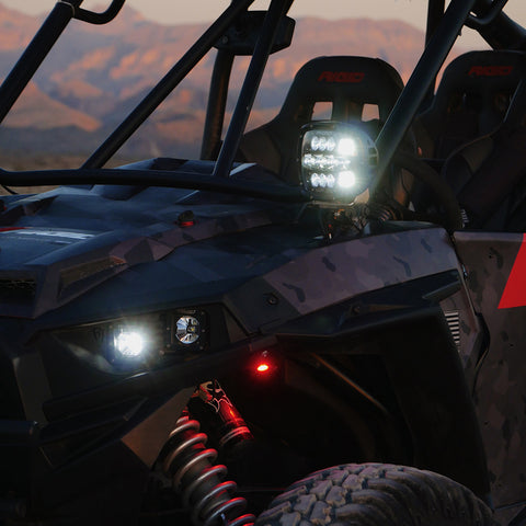 Rigid Industries RIGID Adapt XP Extreme Powersports LED Light; 3 Lighting Zones; GPS Module; Sing