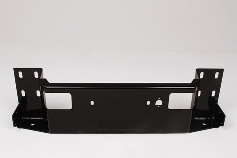 Fab Fours Elite Ranch Winch Tray; 2 Stage Black Powder Coated; Fits Half Ton Bumpers;