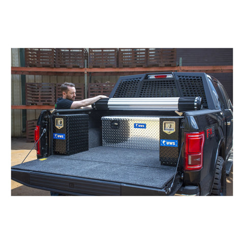 UWS Bright Aluminum Secure Lock 48in. Under Tonneau Chest Box (LTL Shipping Only)