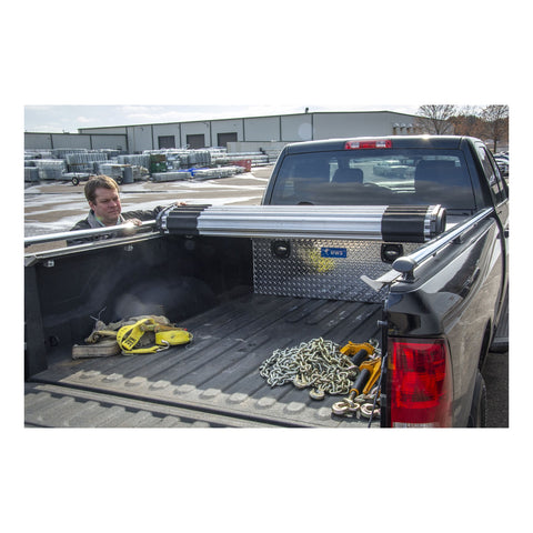 UWS Bright Aluminum Secure Lock 48in. Under Tonneau Chest Box (LTL Shipping Only)