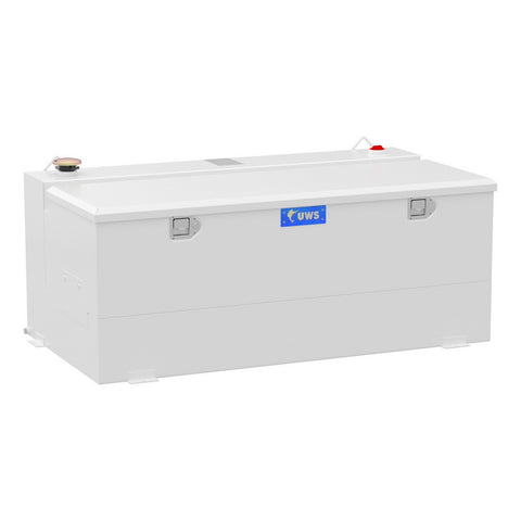 UWS White 100-Gallon Steel-Aluminum Combo Transfer Tank
