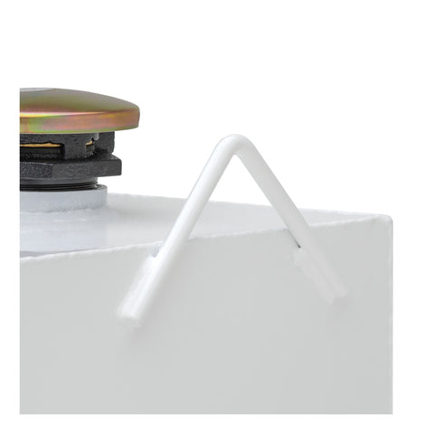 UWS White 100-Gallon Steel-Aluminum Combo Transfer Tank