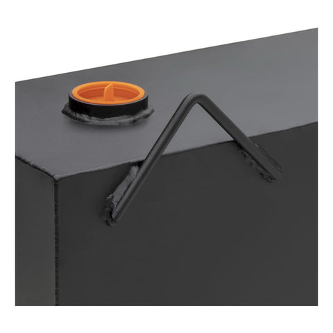 UWS Matte Black 100-Gallon L-Shape Steel Transfer Tank