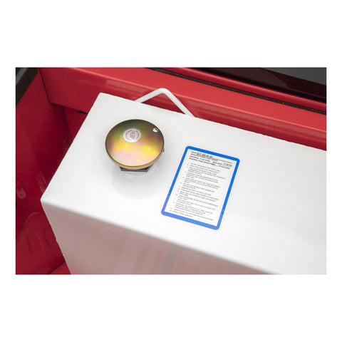 UWS White 45-Gallon Rectangle Steel Transfer Tank
