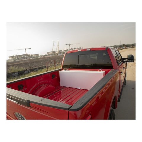 UWS White 45-Gallon Rectangle Steel Transfer Tank