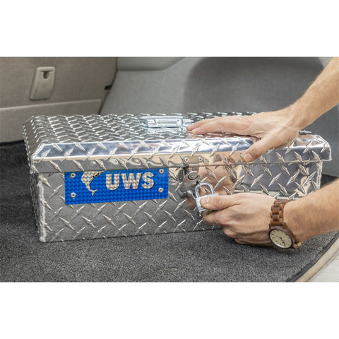 UWS Bright Aluminum Tote Box (LTL Shipping Only)