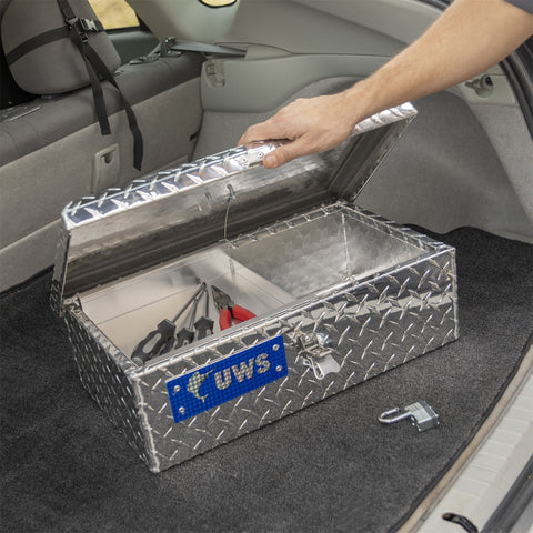 UWS Bright Aluminum Tote Box (LTL Shipping Only)