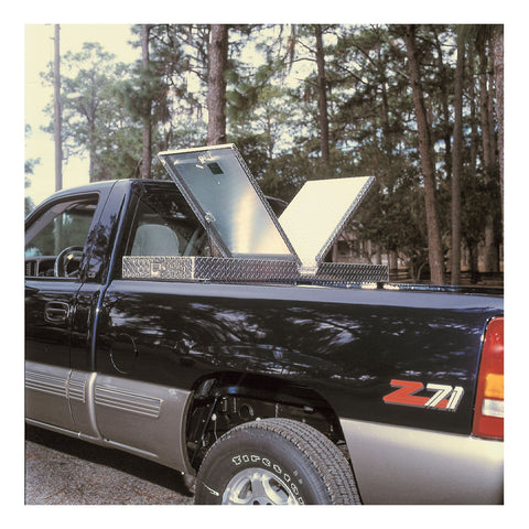 UWS Bright Aluminum 72in. Gull Wing Crossover Truck Tool Box (LTL Shipping Only)