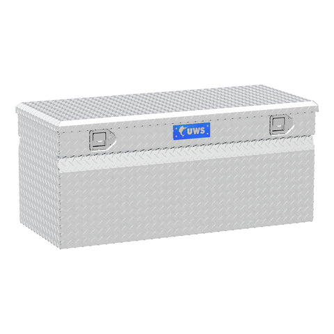 UWS Bright Aluminum 48in. Cargo Carrier Utility Chest Box (LTL Shipping Only)
