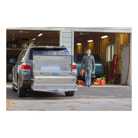 UWS Bright Aluminum 48in. Cargo Carrier Utility Chest Box (LTL Shipping Only)