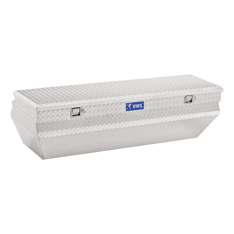 UWS Bright Aluminum 55in. Wedged Angled Utility Chest Box (LTL Shipping Only)