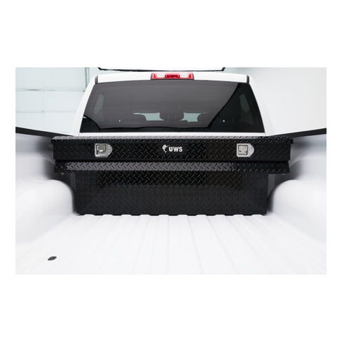 UWS Gloss Black Aluminum 60in. Notched Utility Chest Box (LTL Shipping Only)