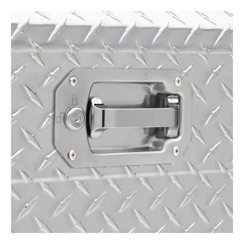 UWS Aluminum 69in. Truck Tool Box with Low Profile; Pull Handles (LTL Shipping Only)
