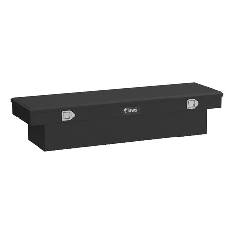 UWS Matte Black Aluminum 69in. Crossover Truck Tool Box (LTL Shipping Only)