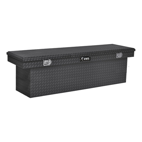 UWS Gloss Black Aluminum 69in. Deep Crossover Truck Tool Box