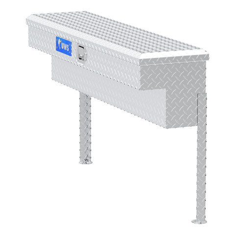 UWS Bright Aluminum 48in. Truck Side Tool Box (LTL Shipping Only)