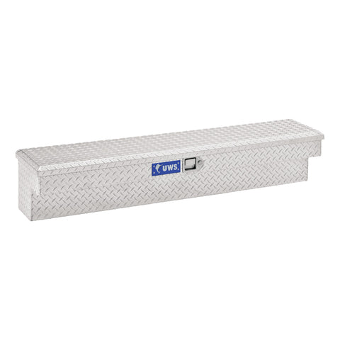 UWS Bright Aluminum 72in. Truck Side Tool Box (LTL Shipping Only)