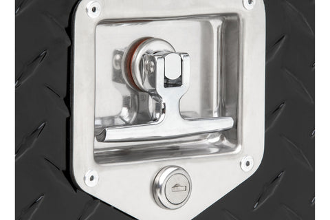 UWS Gloss Black Aluminum 36in. Single-Door Underbody Tool Box (LTL Shipping Only)