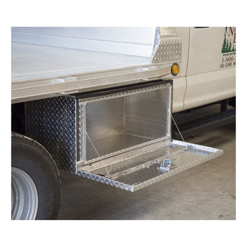 UWS Bright Aluminum 36in. Single-Door Underbody Tool Box (LTL Shipping Only)
