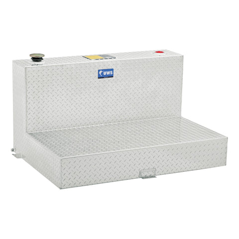 UWS 100-Gallon L-Shape Bright Aluminum Transfer Tank