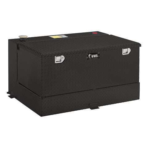 UWS Gloss Black 85-Gallon Combo Aluminum Transfer Tank