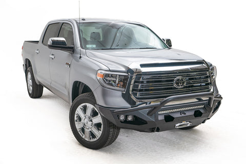 Fab Fours Matrix Front Bumper; w/Pre-Runner Guard; 2 Stage Matte Black Powder Coated;