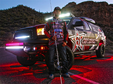Rigid Industries RIGID A-Series LED Universal Rock Light Kit; High Power Cool White; Set Of 6