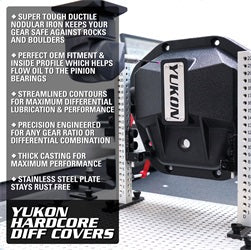 Yukon Gear Yukon Hardcore Diff Cover for Dana 30