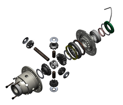 ARB Air Locker Differential; Shaft Spline 30; Ratio 3.73 And Down; Dana 44M;