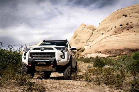 Body Armor Front Winch Bumper; 3/16 in. Plate Bumper; 1/4 in. Winch Mount;