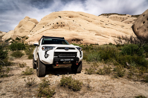 Body Armor Front Winch Bumper; 3/16 in. Plate Bumper; 1/4 in. Winch Mount;