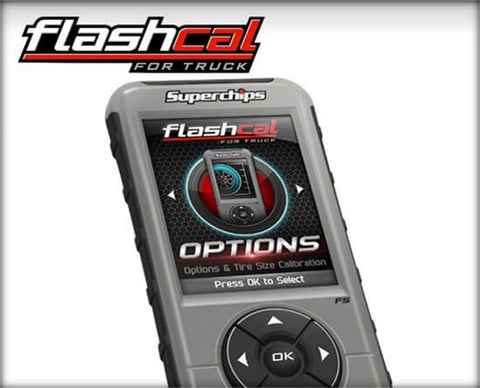 Superchips Flashcal AMPd 2.0 Kit; Incl. Flashcal Programmer/AMPd Throttle Booster 2.0;