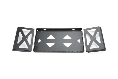 Fabtech Cargo Rack; 150 lbs. Cargo Capacity; For Models w/Deck Rail System;