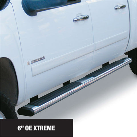 Go Rhino 6in. OE Xtreme Stainless SideSteps-87in. Long-Bars Only