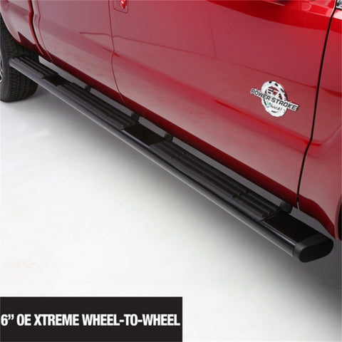 Go Rhino 6in. OE Xtreme Wheel-to-Wheel SideSteps-124in. Long-Non Dually-Bars Only